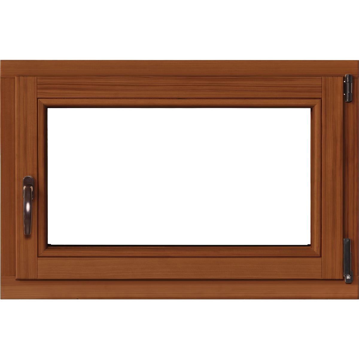 Lupol 2-szybowe fasadowe lakier kolor afromozja O2 RU 865x535 mm