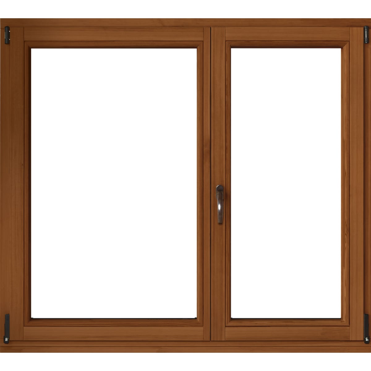 Lupol 2-szybowe fasadowe lakier kolor afromozja O18 RU 1465x1135 mm