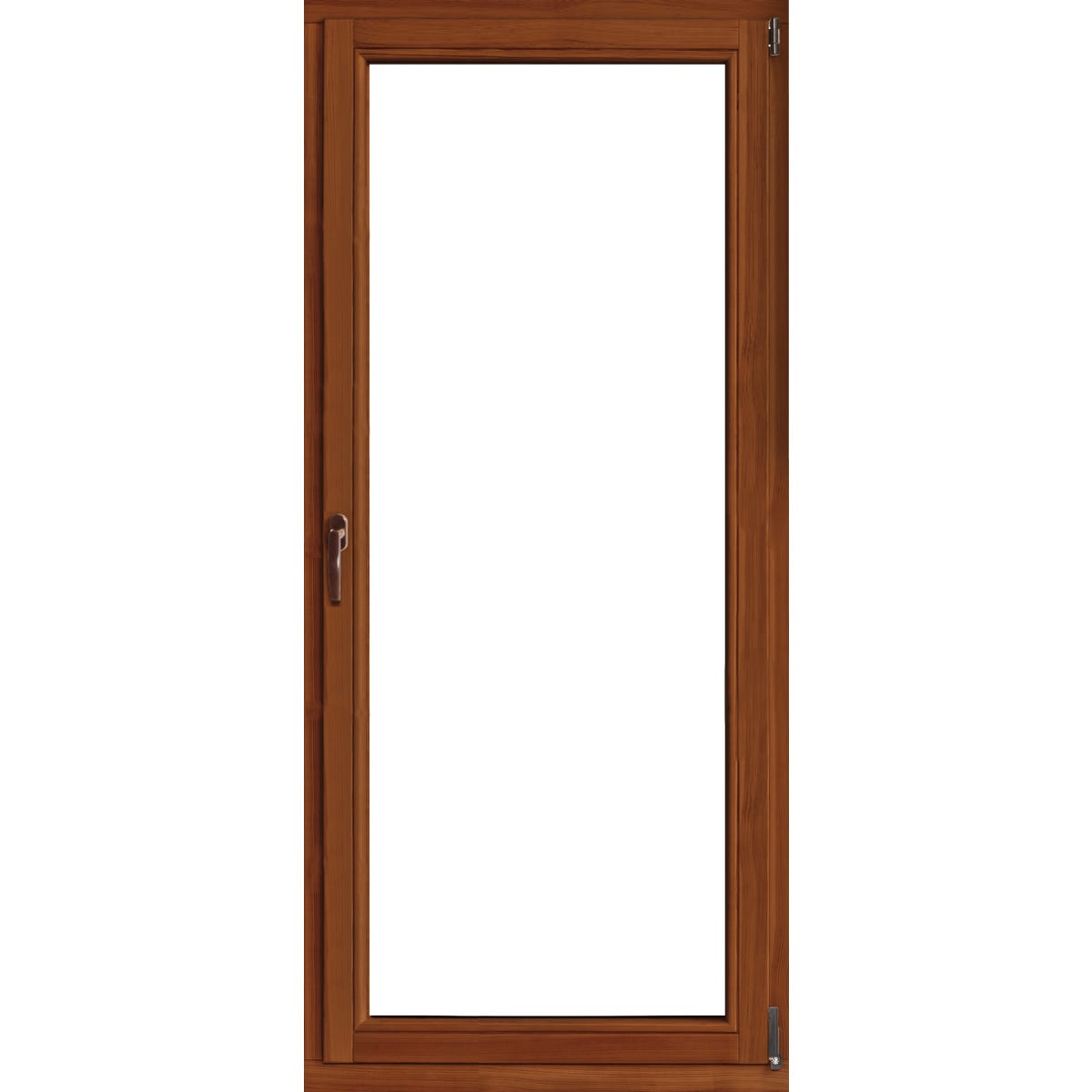 Lupol 2-szybowe balkonowe lakier kolor afromozja OB3 RU 865x2095 mm