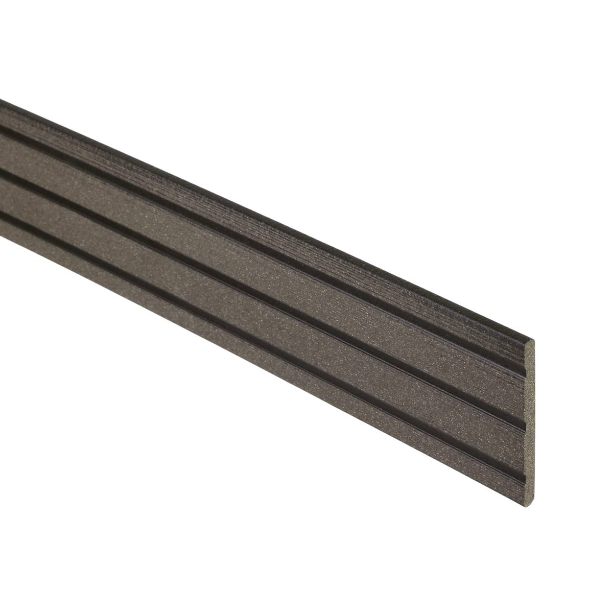 Listwa kompozytowa B150 Kolory Świata 240x0.5x6 cm ciemny brąz Bergdeck