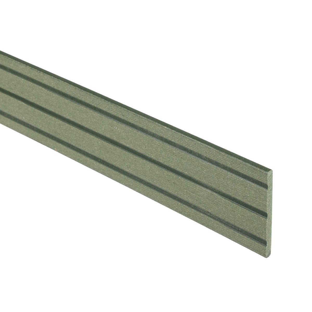 Listwa kompozytowa B150 Kolory Świata 240x0.5x6 cm zielona Bergdeck