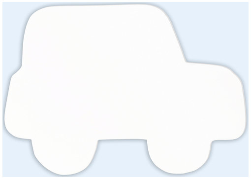 SZABLON AUTO 20,5X2,5X14,5CM, DECOPATCH