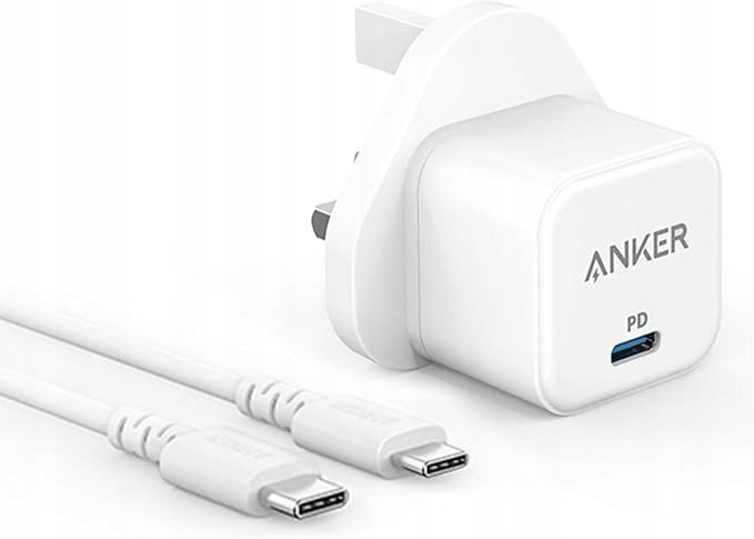 Ładowarka Anker 20 W USB C, szybka ładowarka PowerPort III Cube