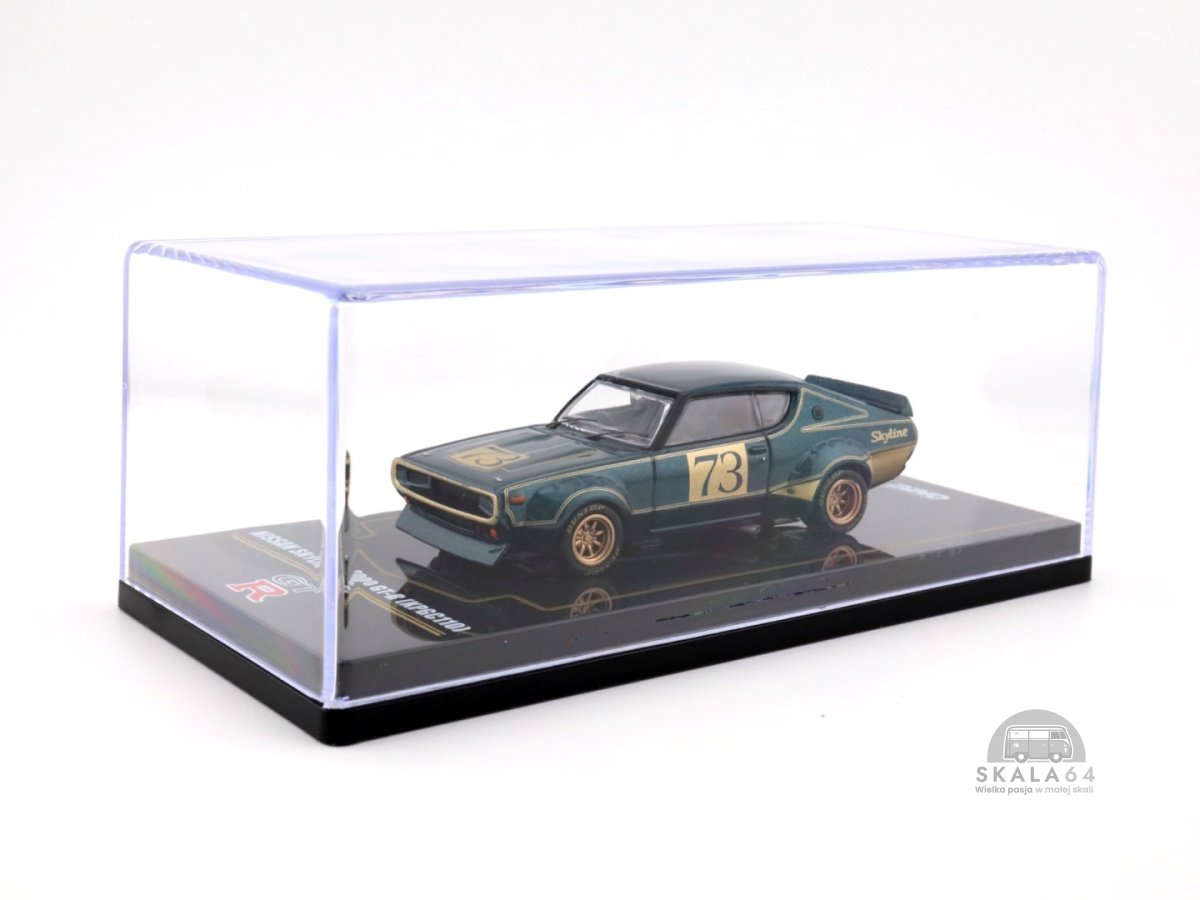 INNO64 Nissan Skyline 2000 GT-R (KPGC110) Racing Concept 1972 Green INNO 64 1:64