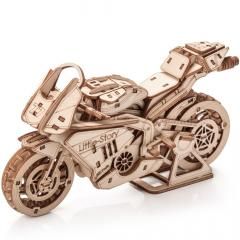 Puzzle drewniane 3d - Motocykl Grand Prix - puzzle
