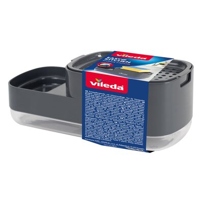 Dozownik do mydła VILEDA Easy Kitchen Szary