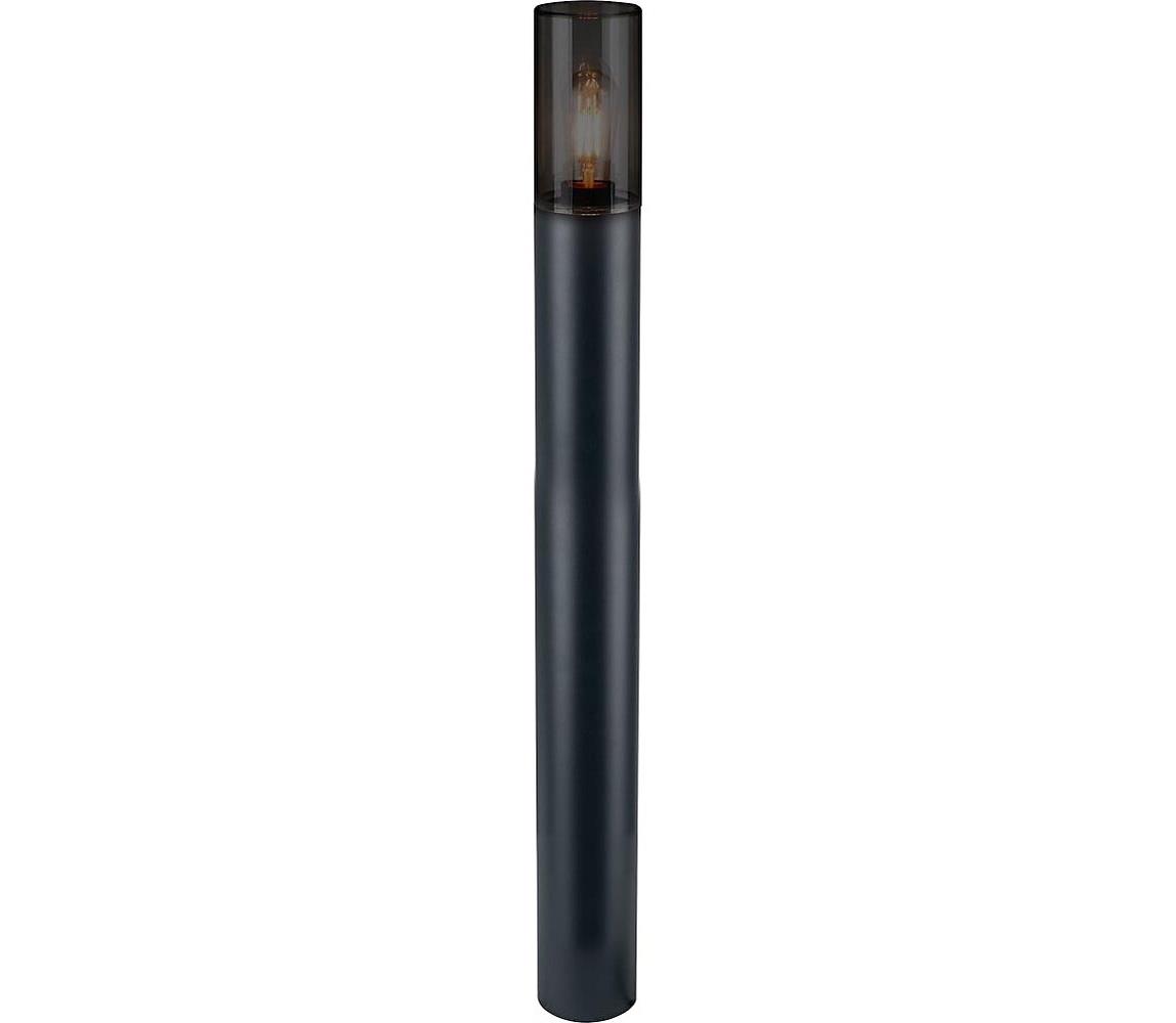 Milagro Lampa zewnętrzna HARLEM 1xE27/60W/230V 80 cm IP44 czarna