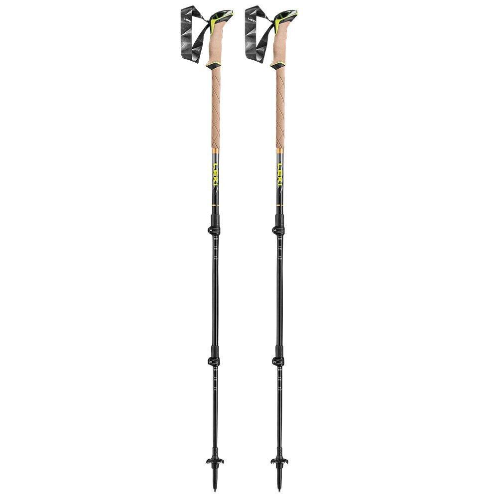 Leki Sherpa Mountaineering Poles, brązowy/czarny 110-145cm 2022 Kijki 65220282