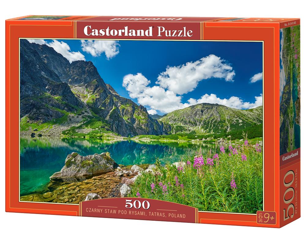 Puzzle 500 el. Czarny Staw pod Rysami, Tatras, Poland Castorland - puzzle