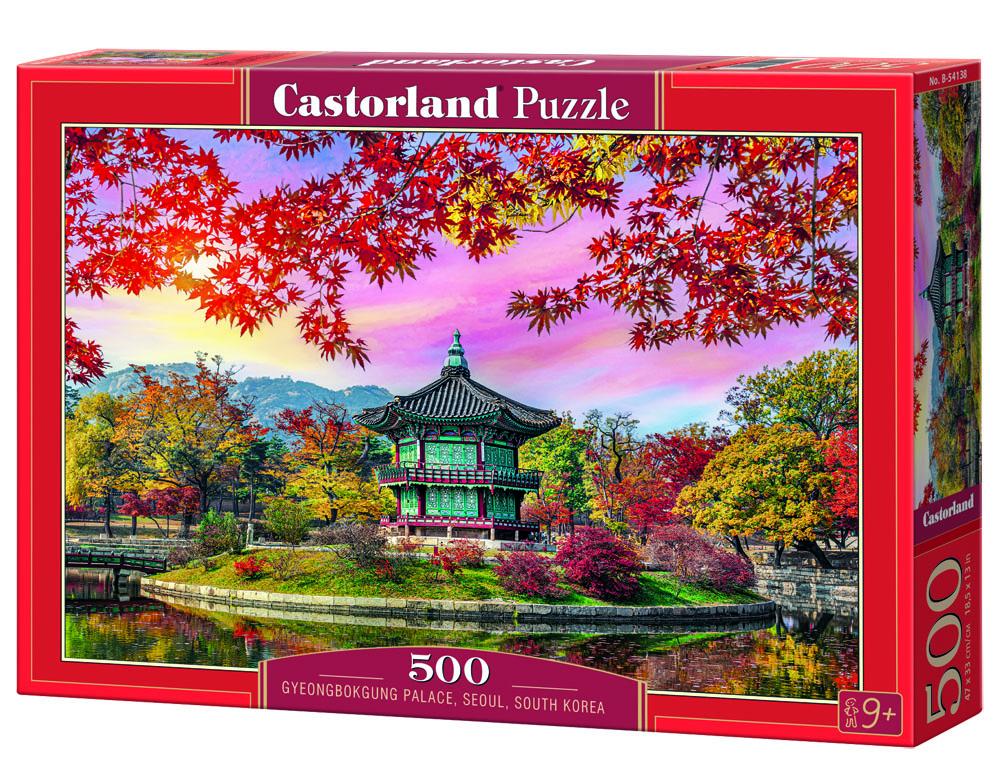 Puzzle 500 el. Gyeongbokgung Palace, Seoul, South Korea Castorland - puzzle