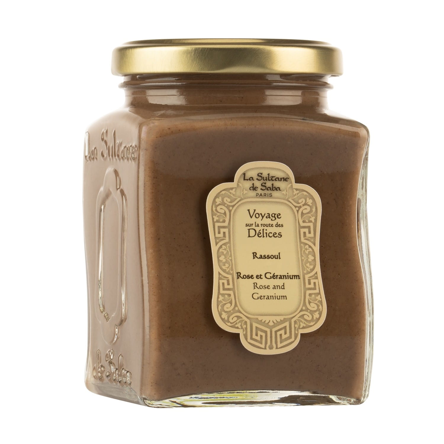 La Sultane de Saba Rassoul Rose and Geranium 300 ml Glinka do pielęgnacji twarzy i ciała