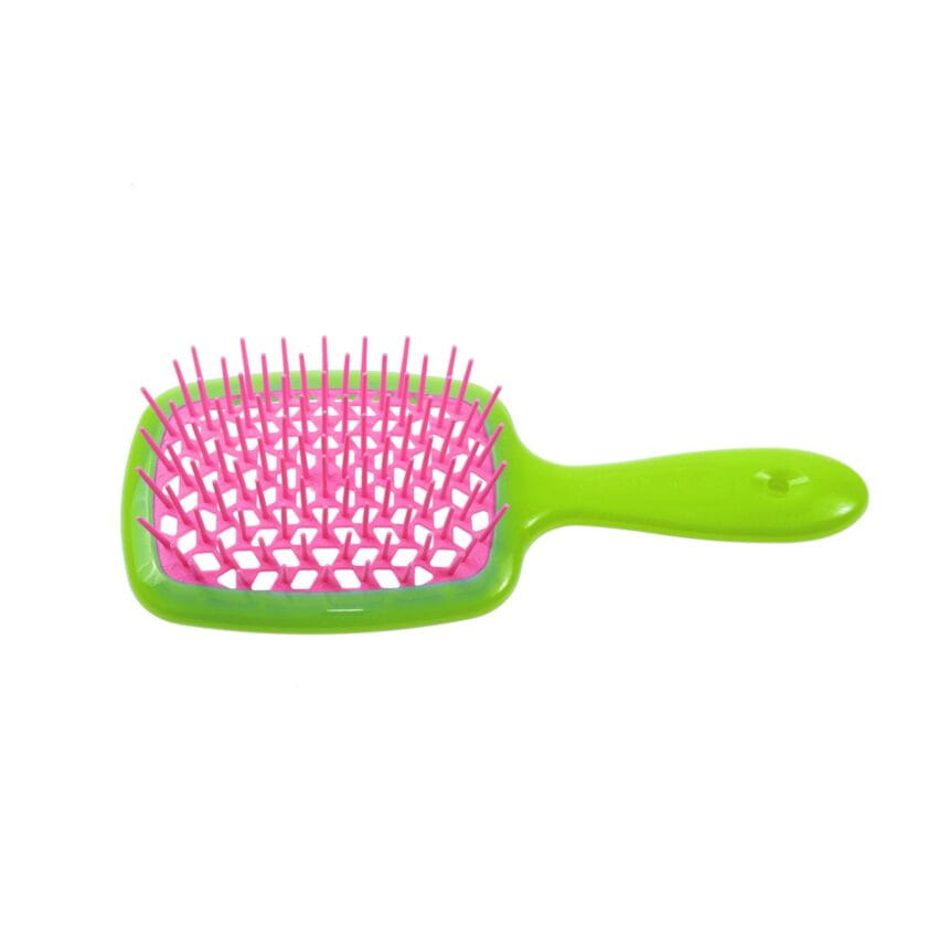 Janeke Superbrush Green-Pink Pneumatyczna szczotka do włosów