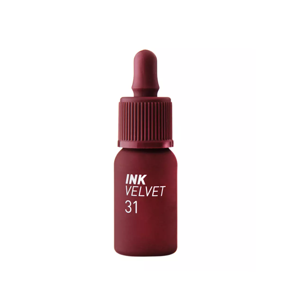 Peripera Ink The Velvet Lip Tint in 31 Wine Nude Matowy tint do ust w intensywnym, bordowym odcieniu