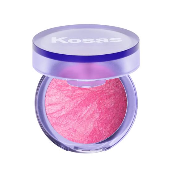 KOSAS Blush Is Life Baked Dimensional + Brightening Blush in Butterflies Rozświetlający róż do policzków