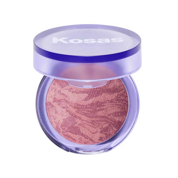 KOSAS Blush Is Life Baked Dimensional + Brightening Blush in Swoon Rozświetlający róż do policzków