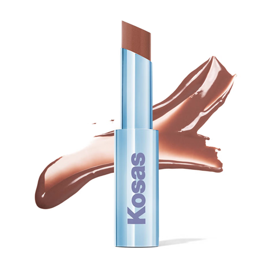 KOSAS Wet Stick Moisturizing Shiny Sheer Lipstick in 100 Degress Nawilżająca pomadka w sztyfcie z ceramidami