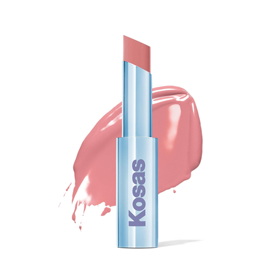 KOSAS Wet Stick Moisturizing Shiny Sheer Lipstick in Malibu Nawilżająca pomadka w sztyfcie z ceramidami