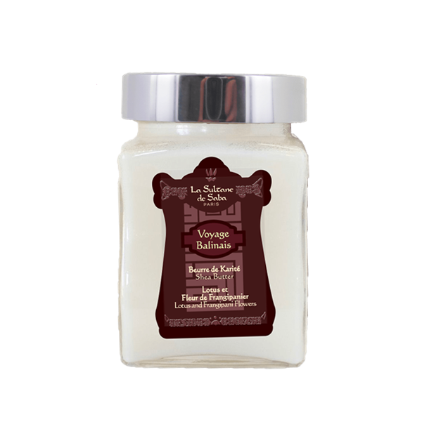 La Sultane de Saba Beurre de Karite Shea Butter Bali 300 g Głęboko odżywcze masło shea