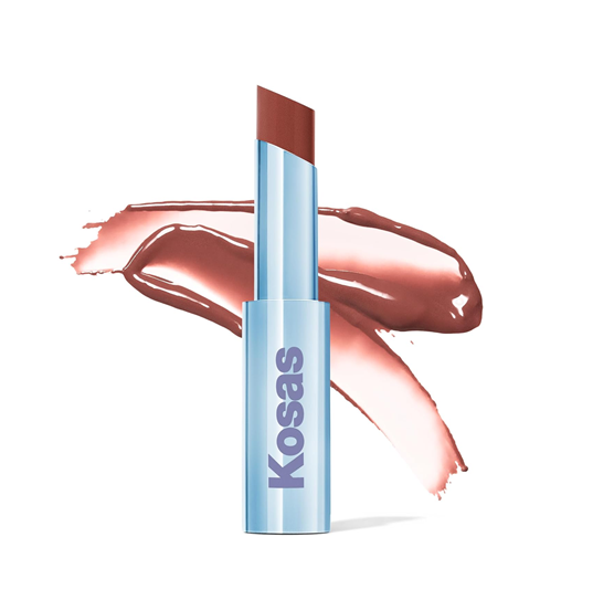 KOSAS Wet Stick Moisturizing Shiny Sheer Lipstick in Tropic Bliss Nawilżająca pomadka w sztyfcie z ceramidami