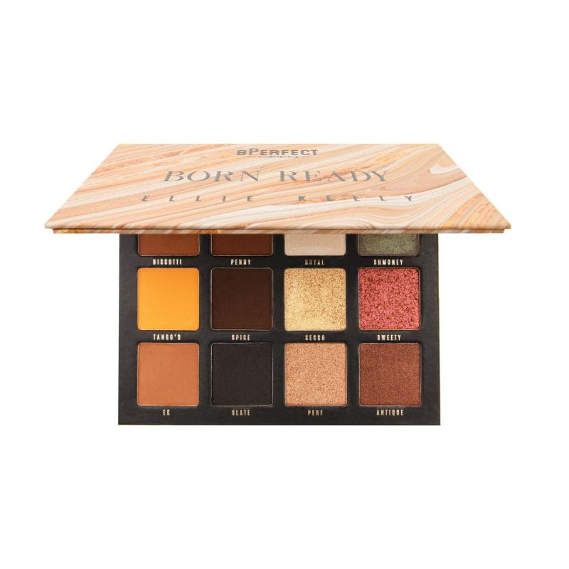 BPerfect x Ellie Kelly Born Ready Palette Paleta cieni do powiek