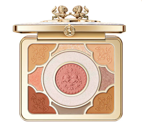 Palace Identity Tang Romance Makeup Palette #02 Orange Frost Luksusowa paleta do makijażu