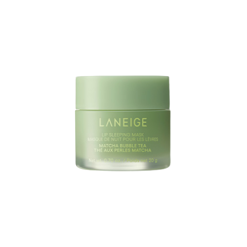 LANEIGE Lip Sleeping Mask Matcha Bubble Tea 20g Intensywnie regenerująca maseczka do ust na noc