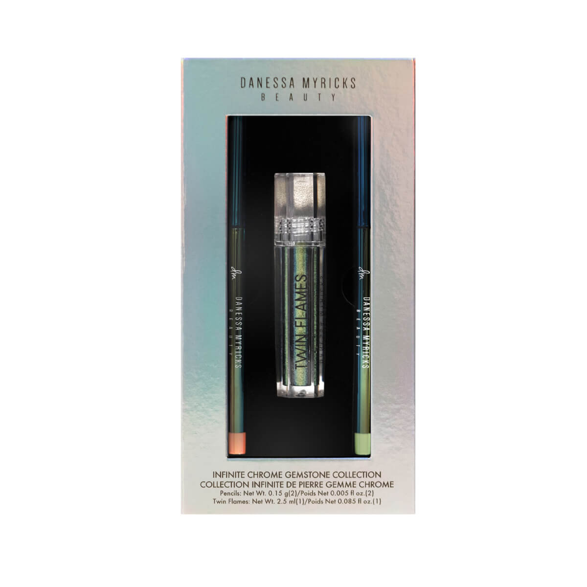 Danessa Myricks Beauty Infite Chrome Gemstone Collection in Enchanted Forest Wielozadaniowy zestaw do makijażu