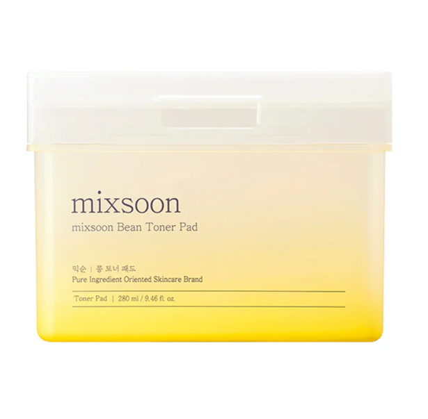 Mixsoon Bean Toner Pad Głęboko nawilżające płatki tonizujące