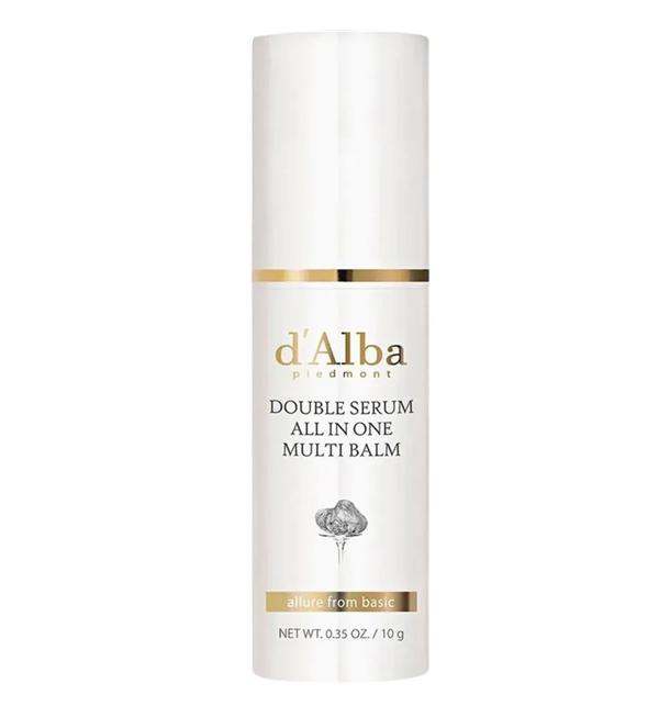 d'Alba Double Serum All In One Multi Balm 10 g Wielozadaniowy sztyft o działaniu nawilżającym do twarzy