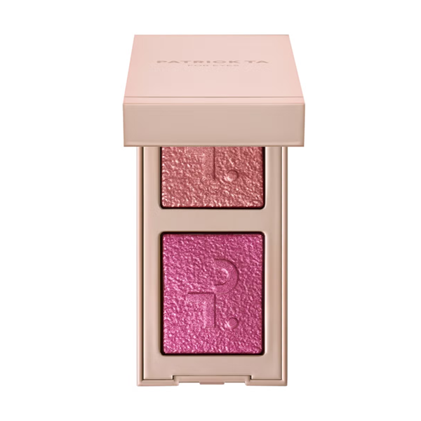 PATRICK TA Major Dimension Eyeshadow Duos in I'm With Her 4g Luksusowa, kompaktowa paleta cieni do powiek