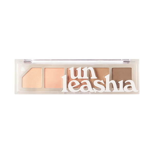 UNLEASHIA Mood Shower Face Palette #01 Vanilla Shower Wielozadaniowa paleta cieni do powiek