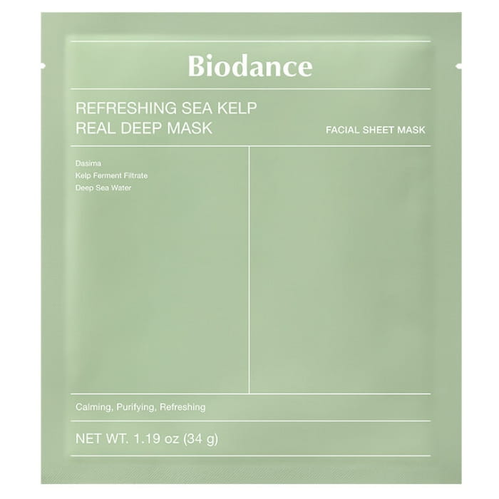 Biodance - Refreshing Sea Kelp Real Deep Mask Hydrożelowa kojąco-nawilżająca maska do twarzy