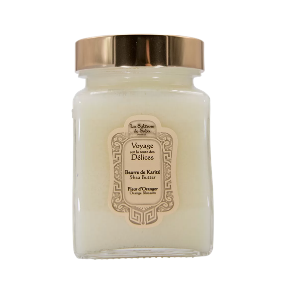 La Sultane de Saba Shea Butter Orange Blossom 300 ml 100% naturalne masło Shea o zapachu kwiatu pomarańczy