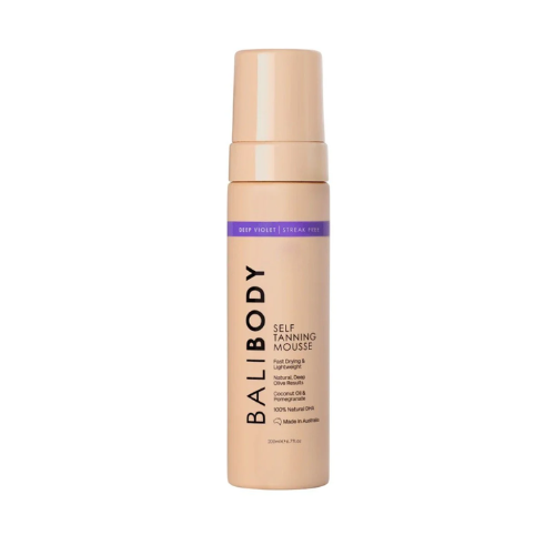 Bali Body Self Tan Mousse Deep Violet Pianka samoopalająca nadająca głęboką opaleniznę