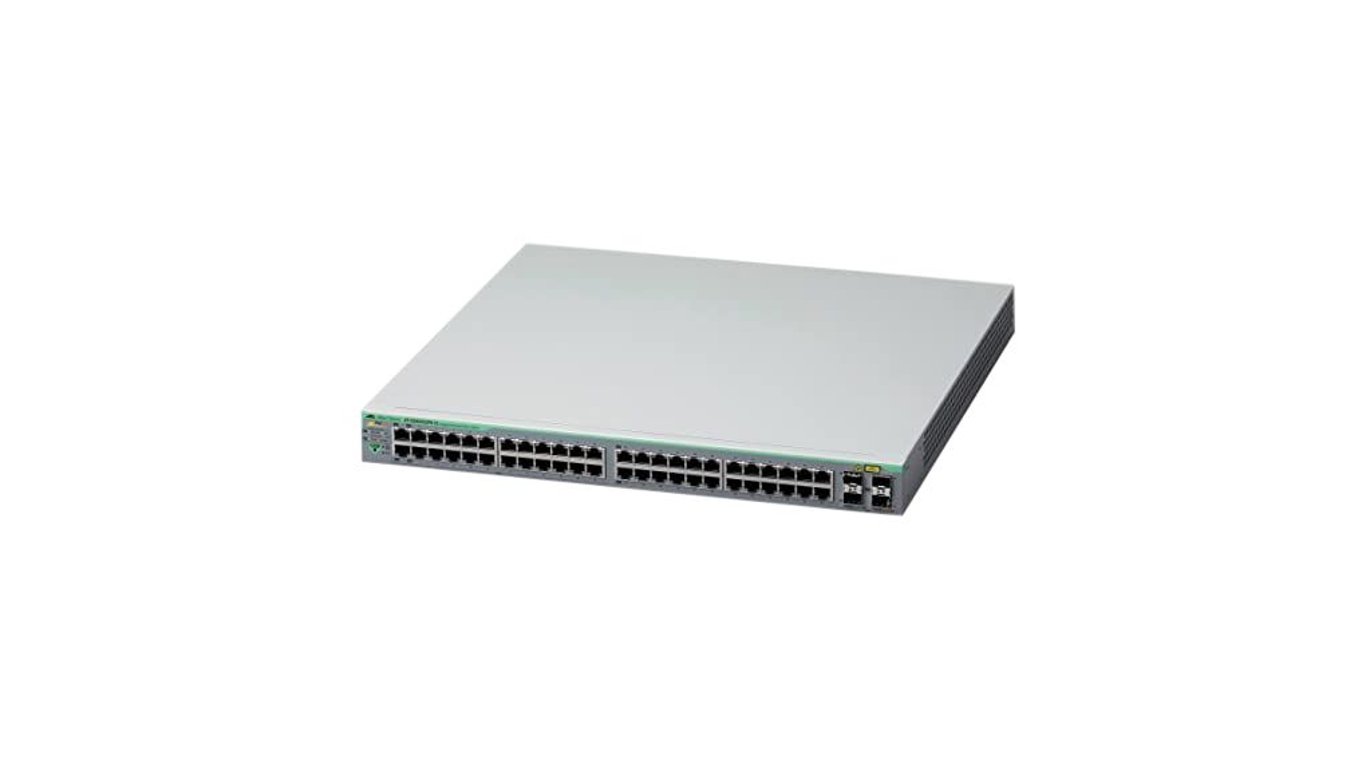 Allied Telesis AT-GS950/52PS V2-50 łącza sieciowe Zarządzany L2 Gigabit Ethernet (10/100/1000) Obsługa PoE Szary AT-GS950/52PS V2-50