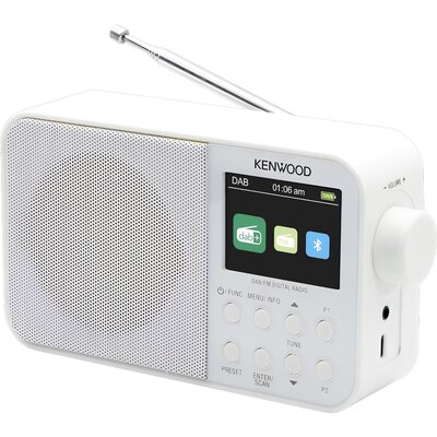 KENWOOD CR-M30DAB-W Cyfrowe Przenośne Biały
