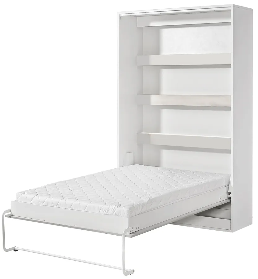 Pionowy biały półkotapczan 120x200 D3-T59