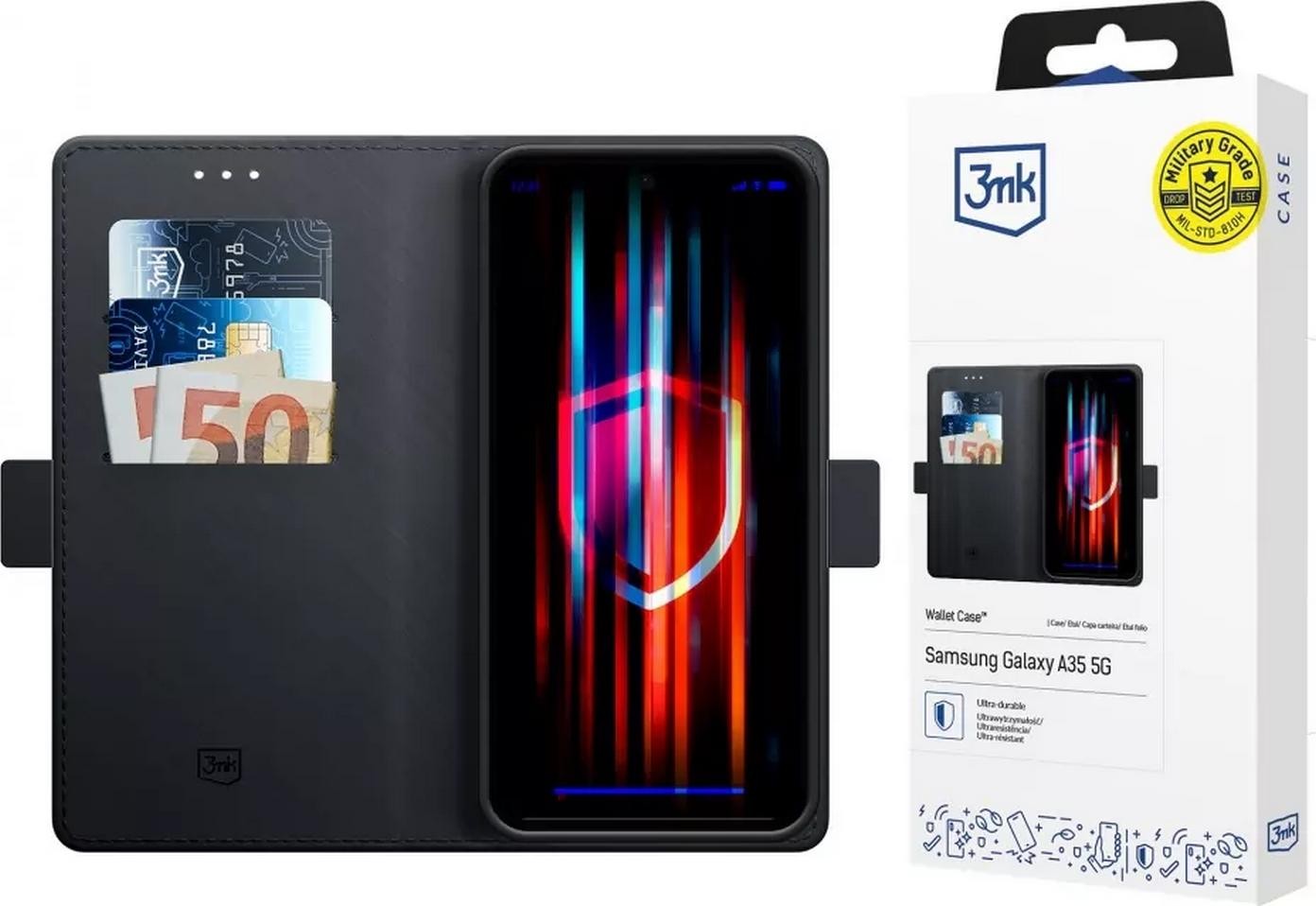 3mk Wallet Case Samsung Galaxy A55 5G