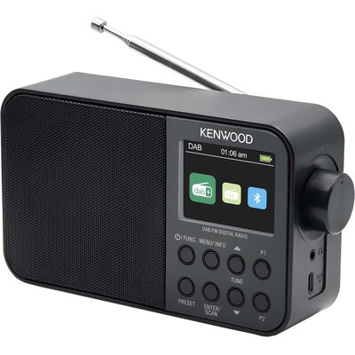 KENWOOD CR-M30DAB-B Cyfrowe Przenośne Czarny