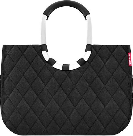 Torba Loopshopper L czarna pikowana