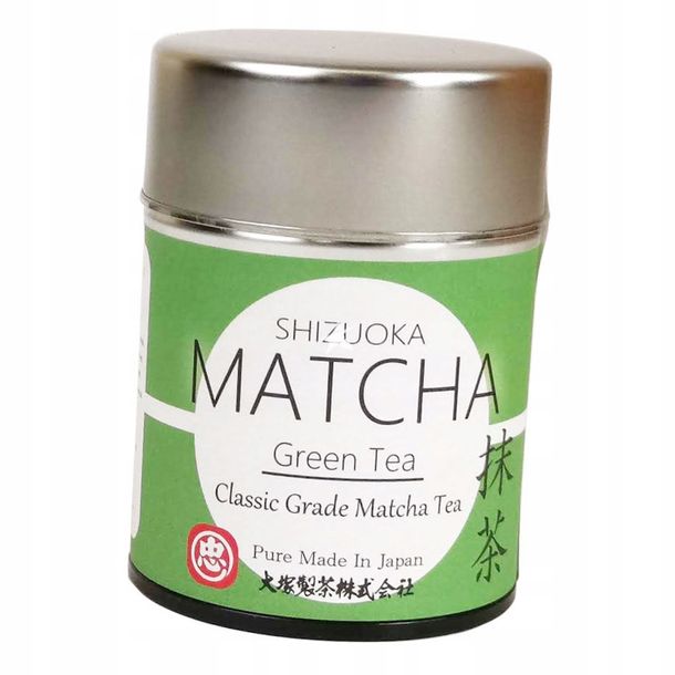 SHIZUOKA MATCHA tradycyjna zielona japońska oryginalna herbata ceremonialna