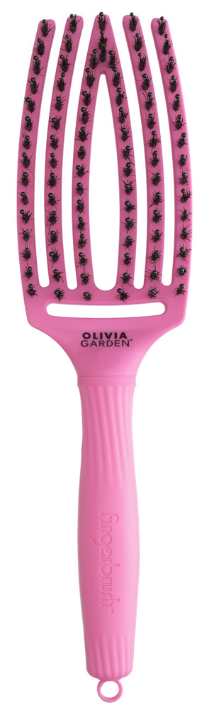 Olivia Garden Szczotka do Włosów Fingerbrush Dolce Vita Pink Granita