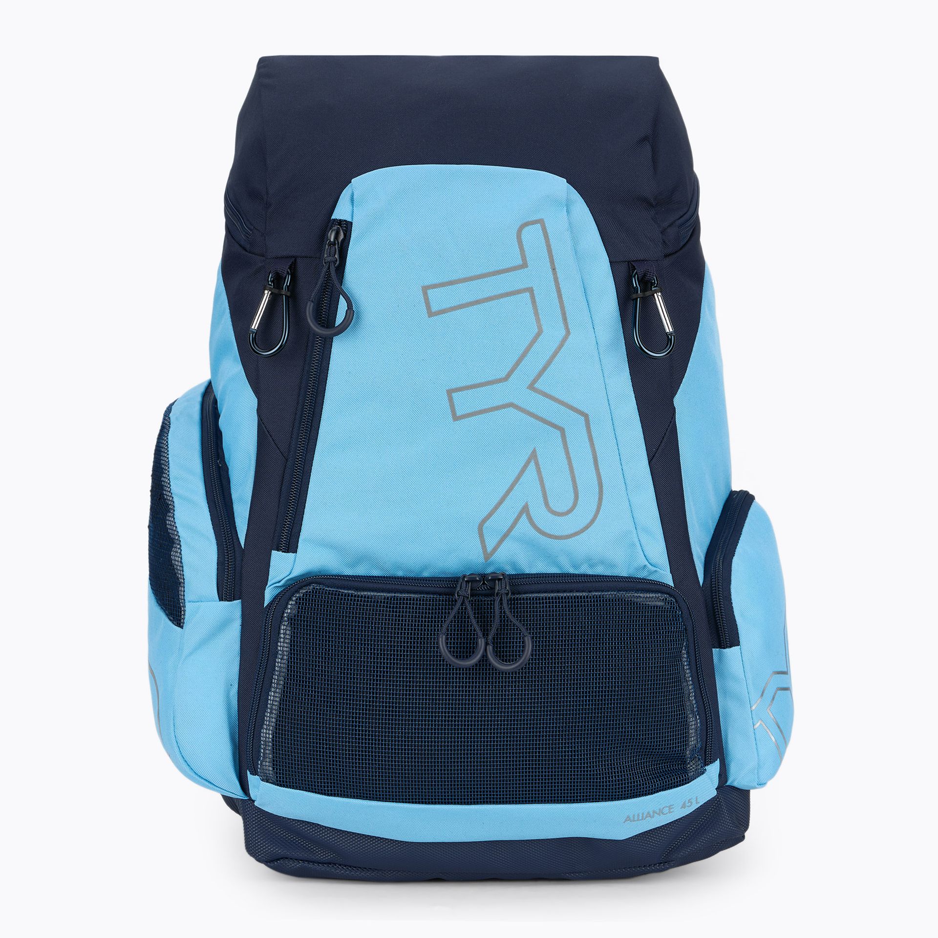 Plecak pływacki TYR Alliance Team 45 l light blue/navy WYSYŁKA W 24H 30 DNI NA ZWROT