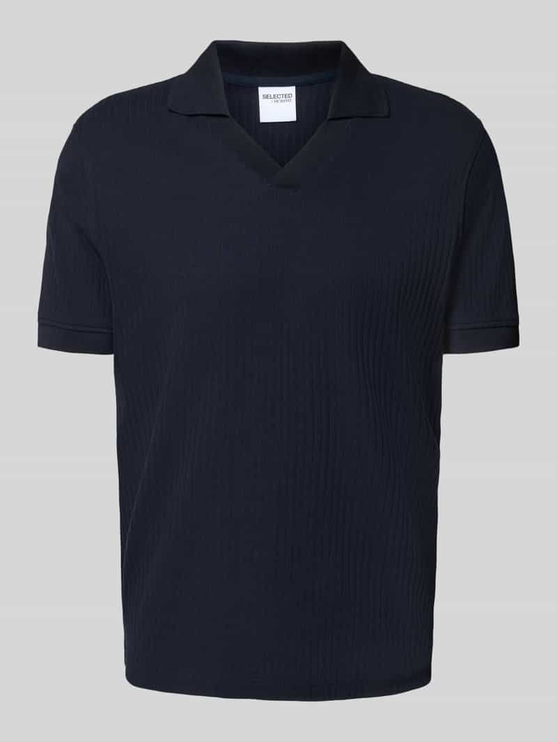 Koszulka polo o kroju regular fit z mieszanki bawełny model ‘TRISTAN’