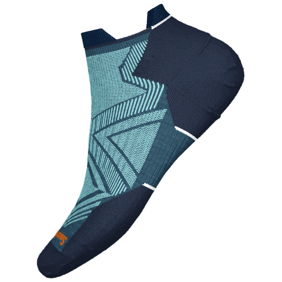 Damskie skarpety Smartwool Run Targeted Cushion Low Ankle Socks Rozmiar skarpet: 34-37 / Kolor: niebieski/jasnoniebieski