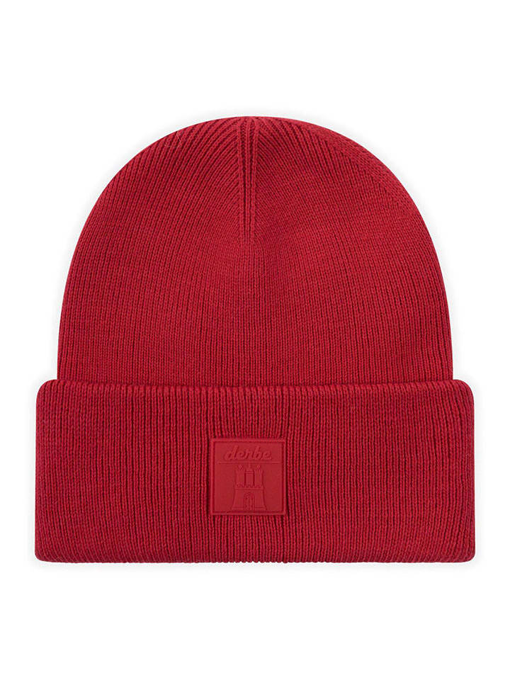 Derbe Czapka w kolorze czerwonym