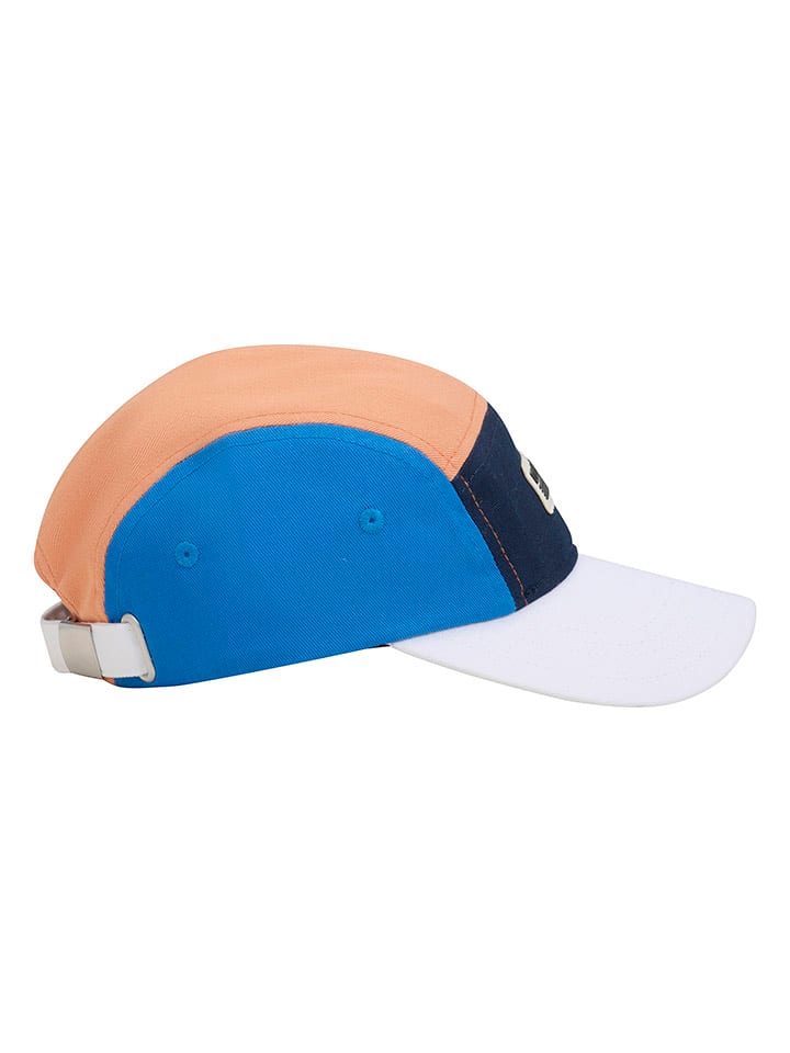 Color Kids Czapka w kolorze niebiesko-pomarańczowym