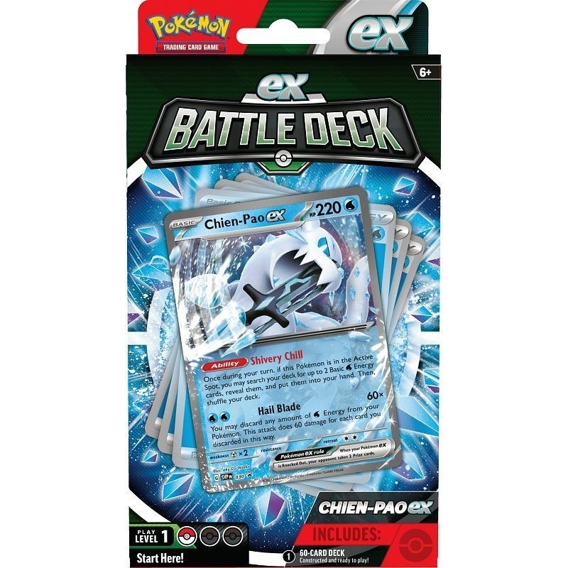 Karty Battle Deck Chien Pao Pokemon TCG