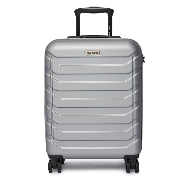 Walizka kabinowa Gino Rossi GIN-S-003-05-SILVER Srebrny