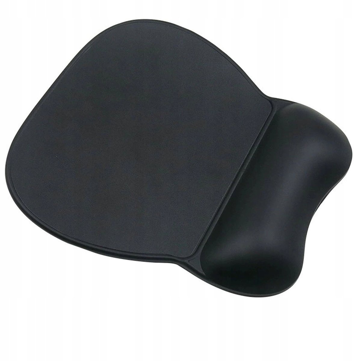 Ergonomiczna podkładka pod mysz i nadgarstek żelowa Eco skóra duża antypośl